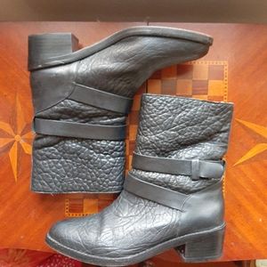 Loeffler Randall Vesper Leather Ankle Strap Boot